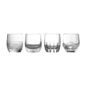 Mixology Mixed 8.6 oz Tumbler (Set of 4)