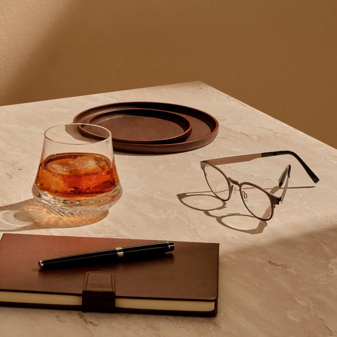 Paris Old Fashion Whiskey Glass (Set of 2)