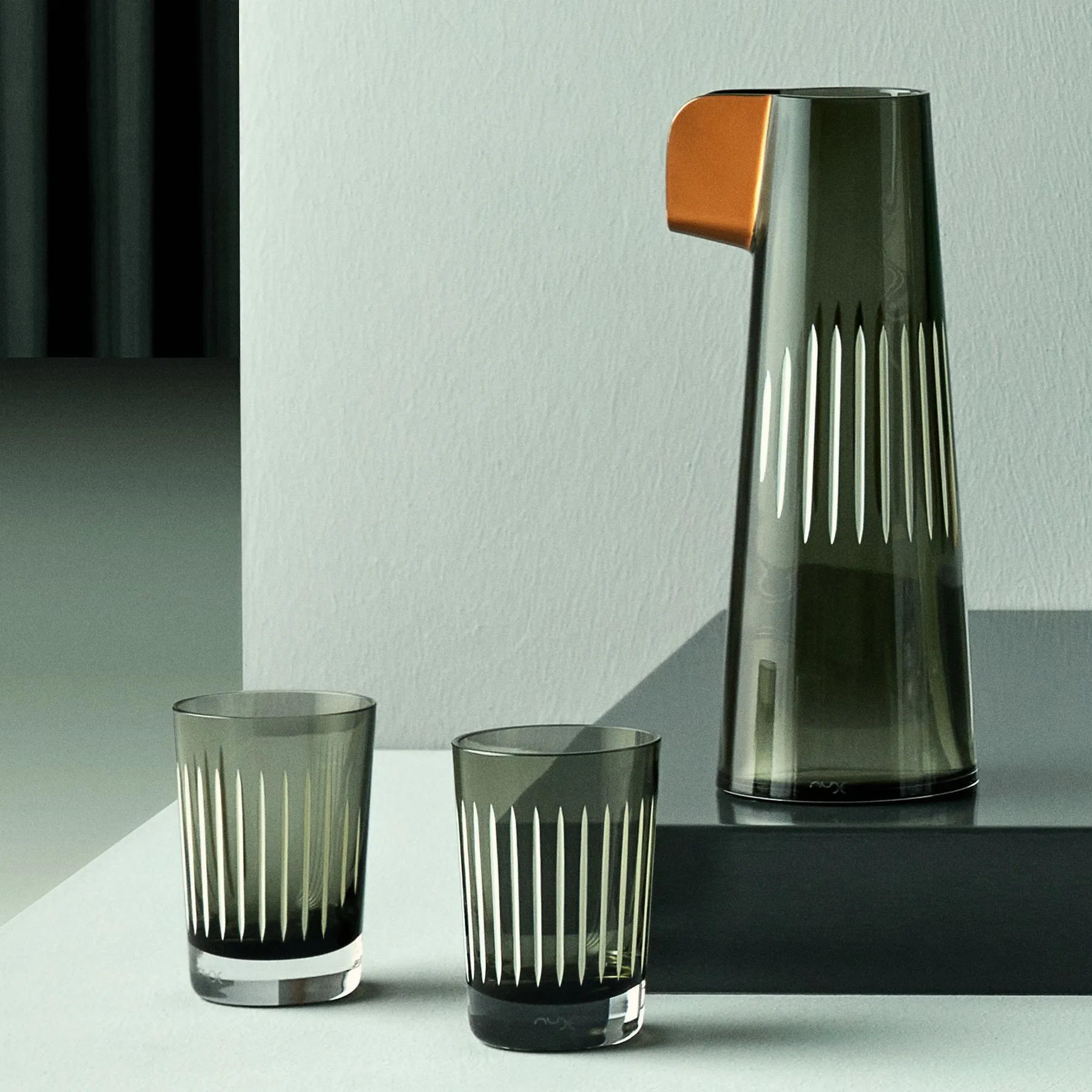 Parrot Carafe and Tumbler Gift Set
