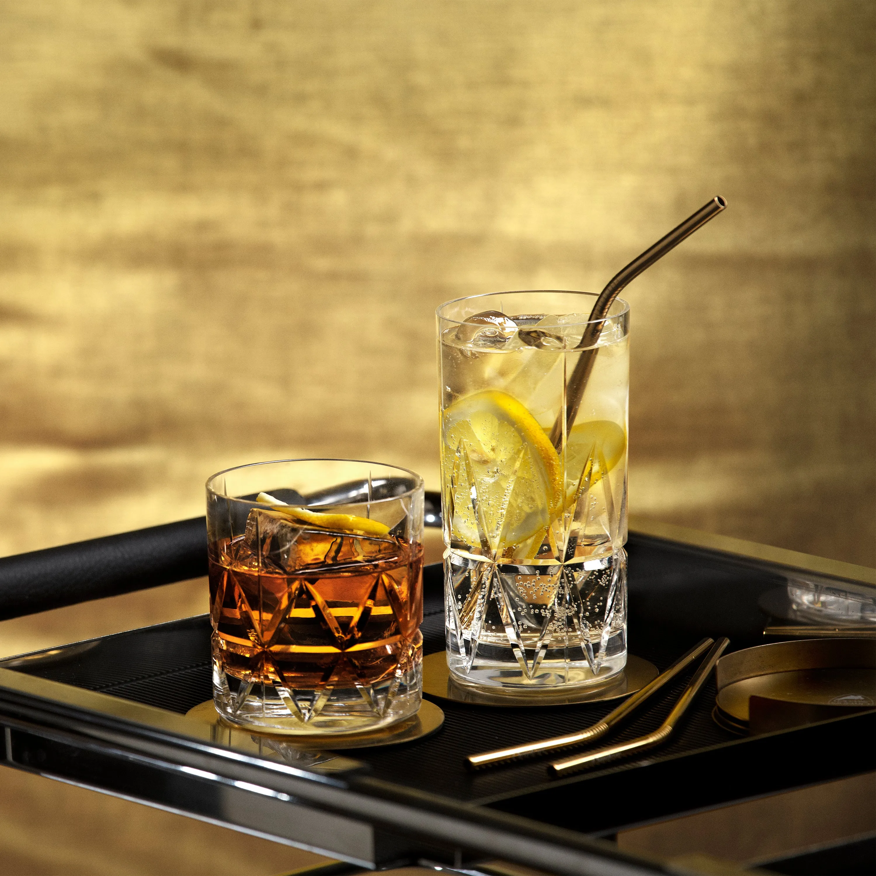 Peak Double Old Fashioned Glass (Set of 4)