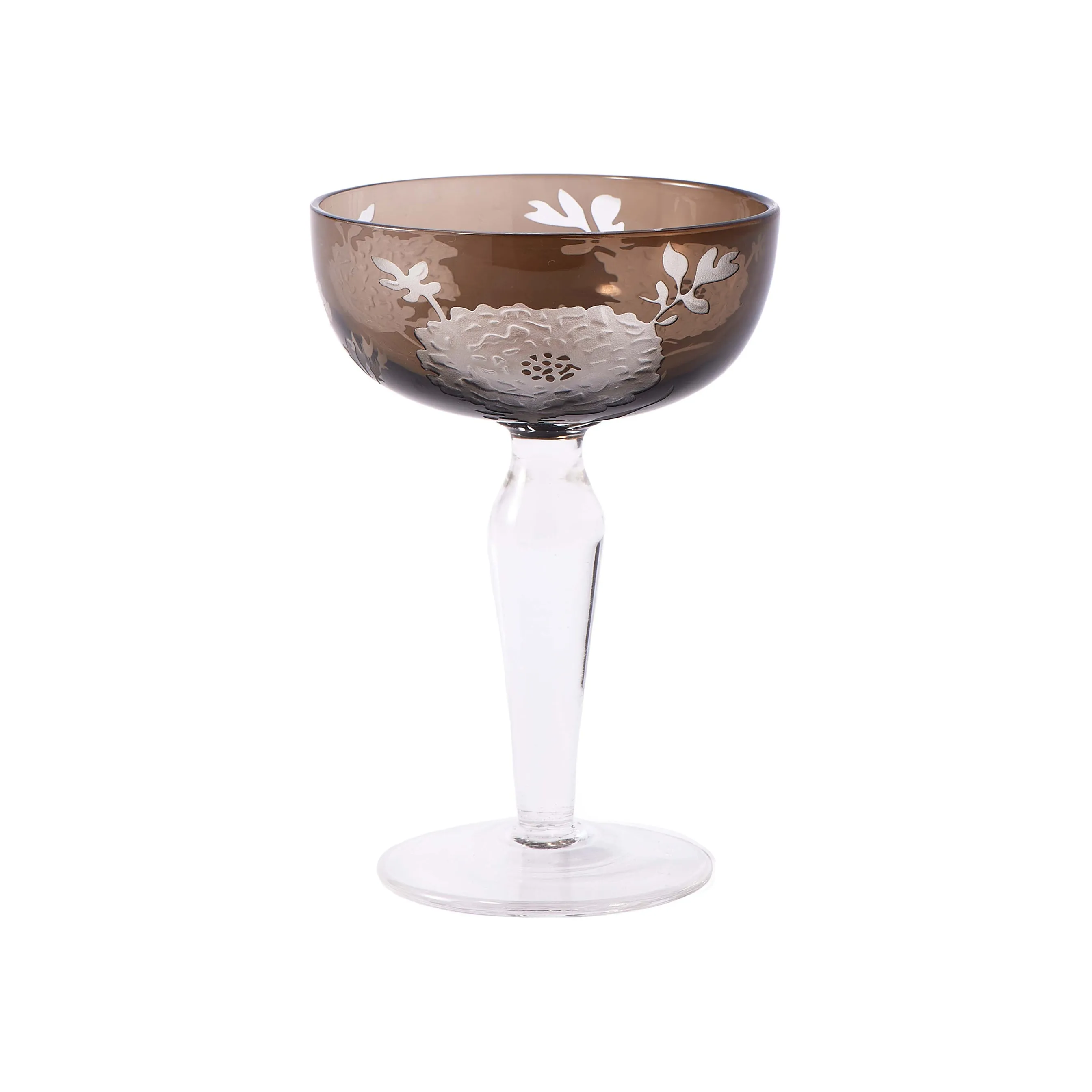Peony Multicolor Coupe Glass (Set of 6)