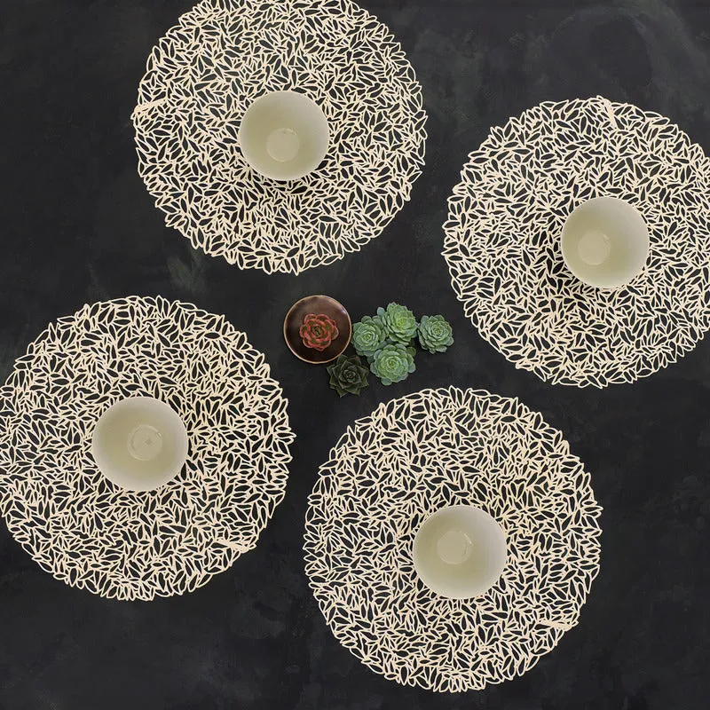 Pressed Petal Mat (Set of 4)