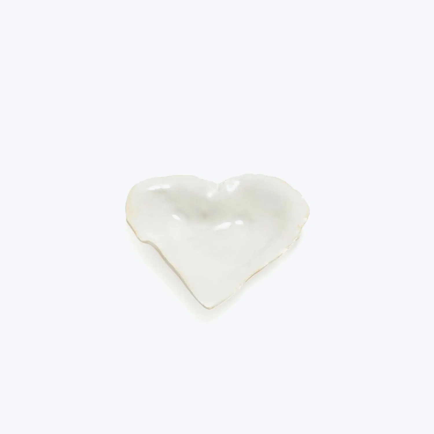 Pure White Heart Dish