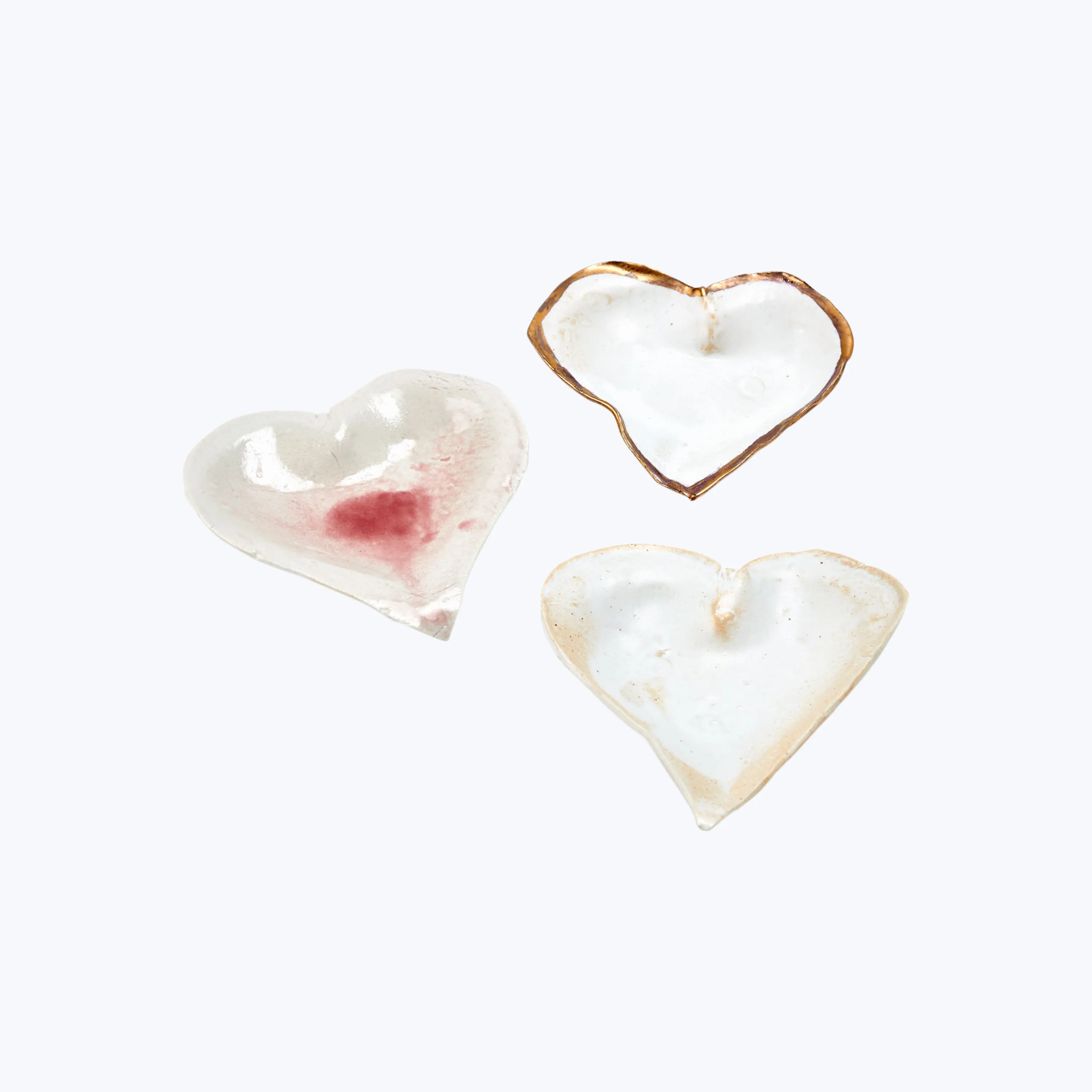 Pure White Heart Dish