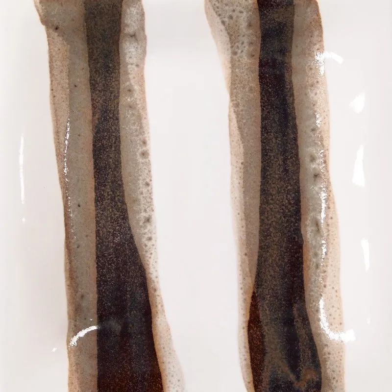 Rectangle Ripple Salt and Pepper Set
