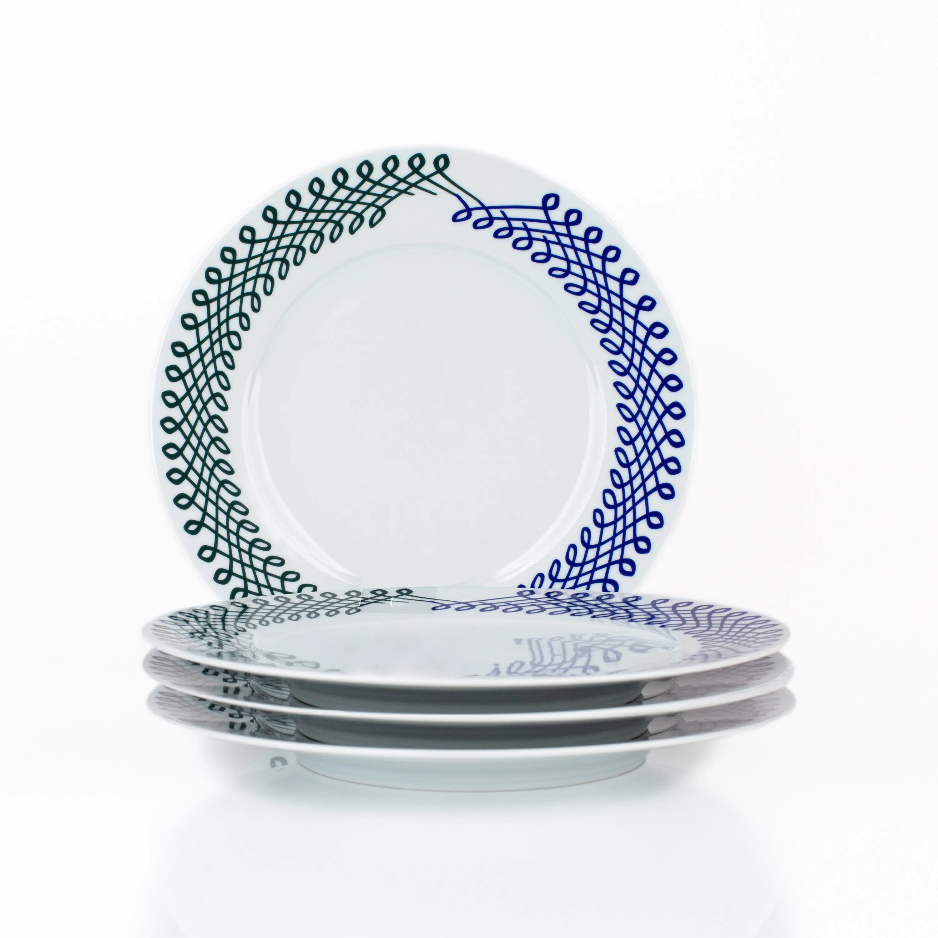 Ribbon Dinner Plate (Set of 4)