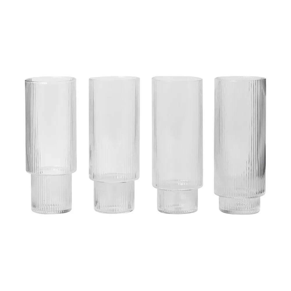 Ripple Long Drink Glass (Set of 4)