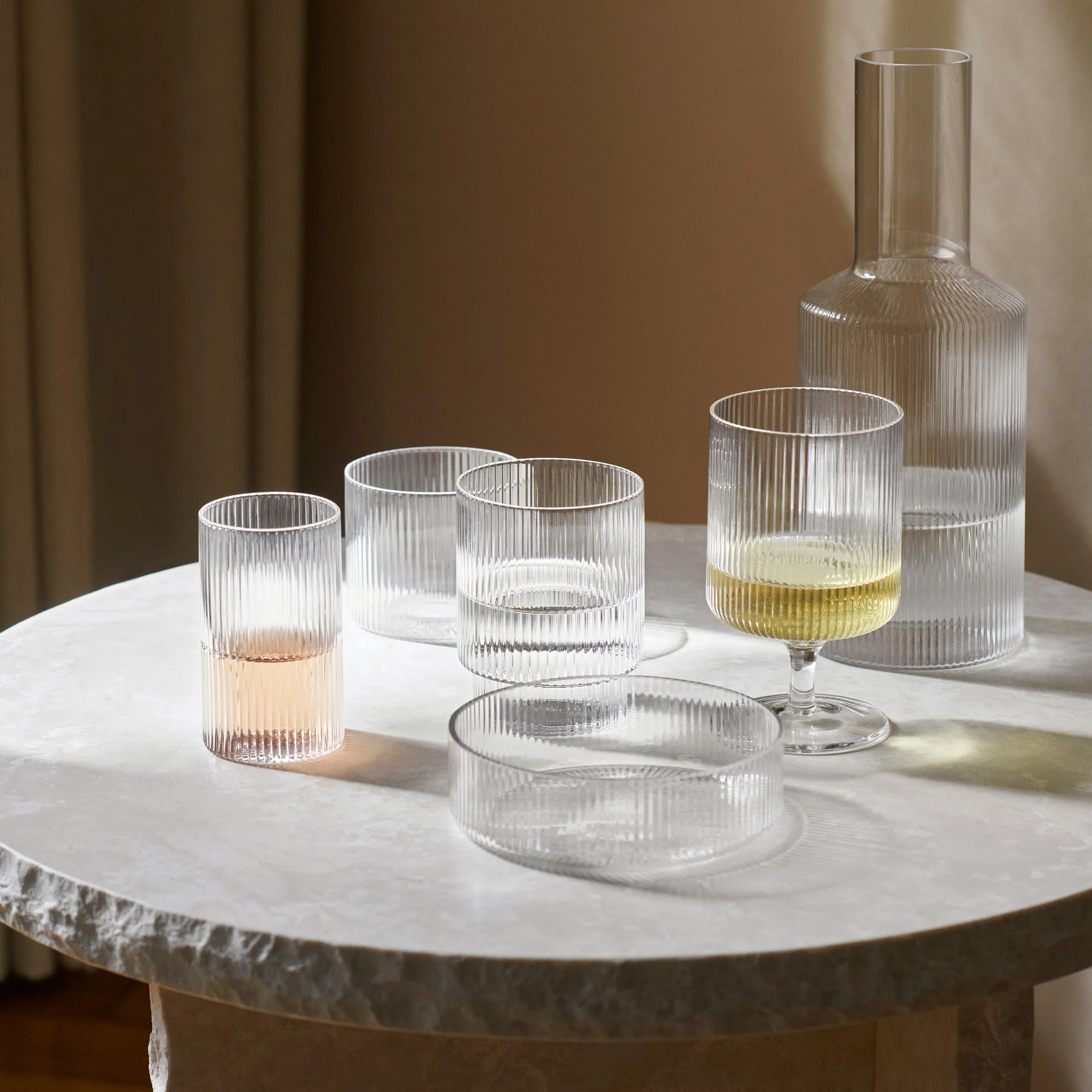 Ripple Low Glass (Set of 4)