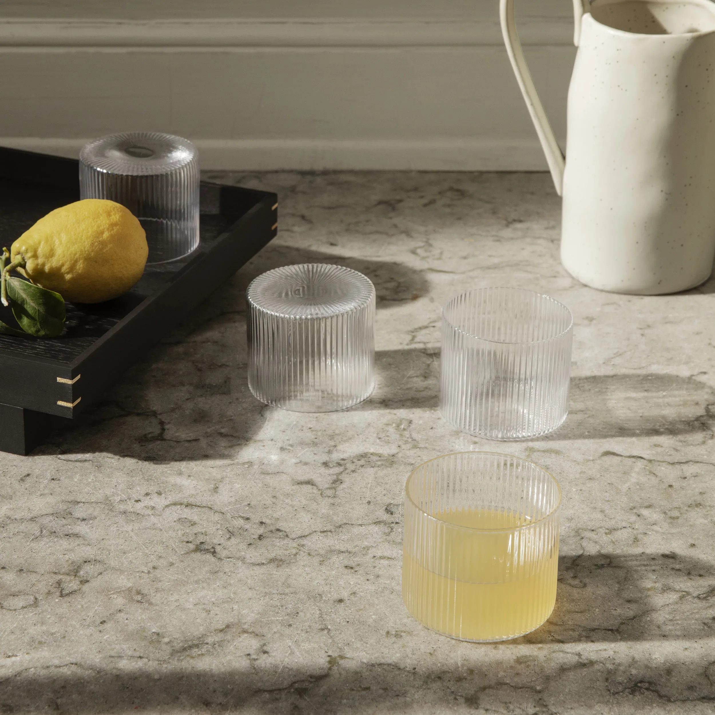 Ripple Low Glass (Set of 4)