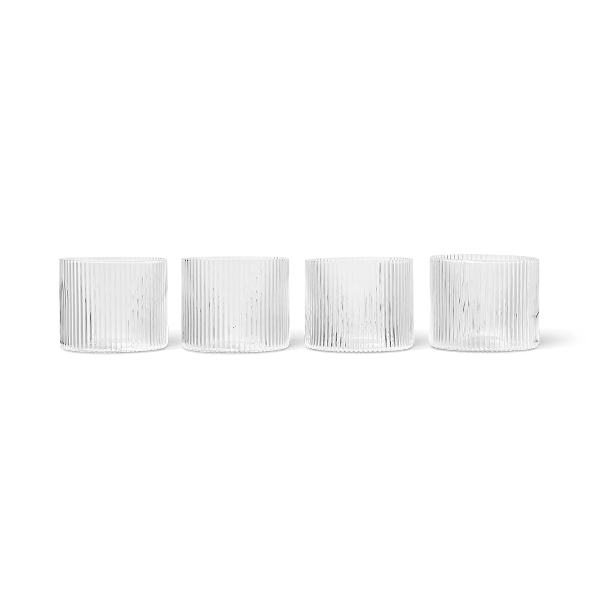 Ripple Low Glass (Set of 4)