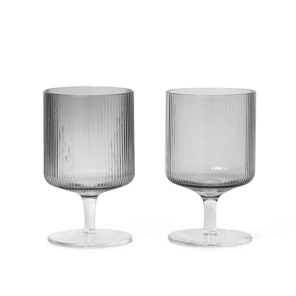 Ripple Wine Glasses (Set of 2)