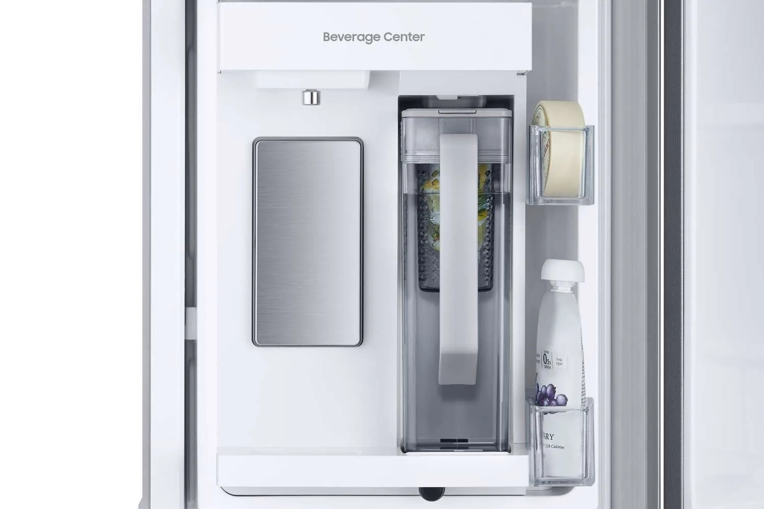 Samsung Stainless Steel 33" Wide French Door Refrigerator with Internal Ice & Water (24.5cu.ft) - RF25C5551SR/AA