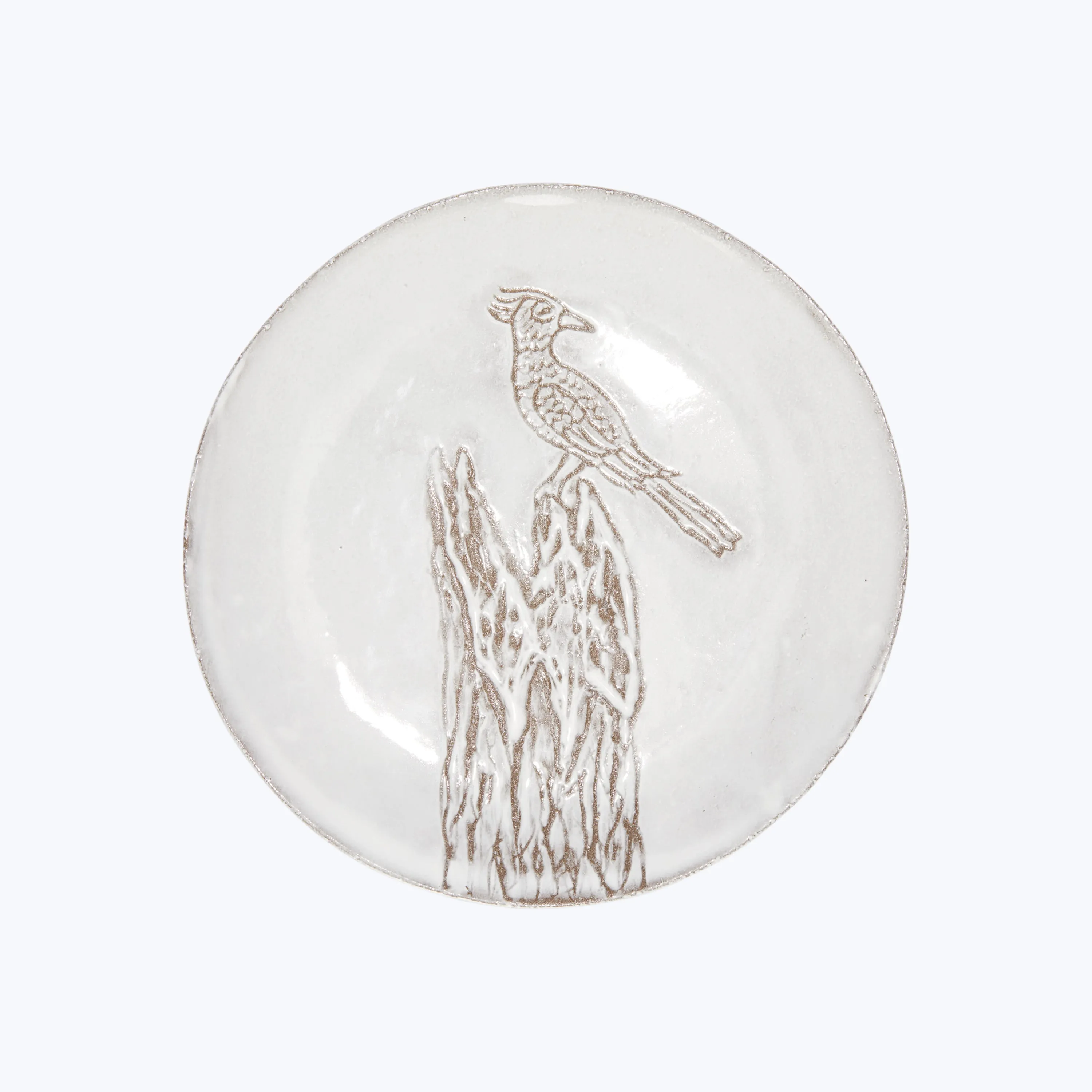 Setsuko Bird On Tree Saucer