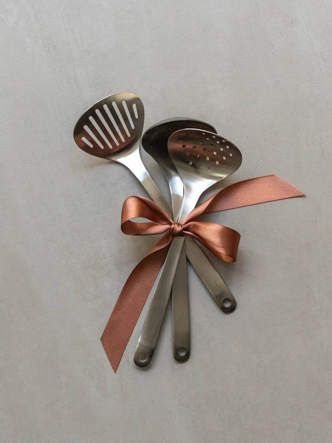 Sori Yanagi Stainless Steel Kitchen Tool Set