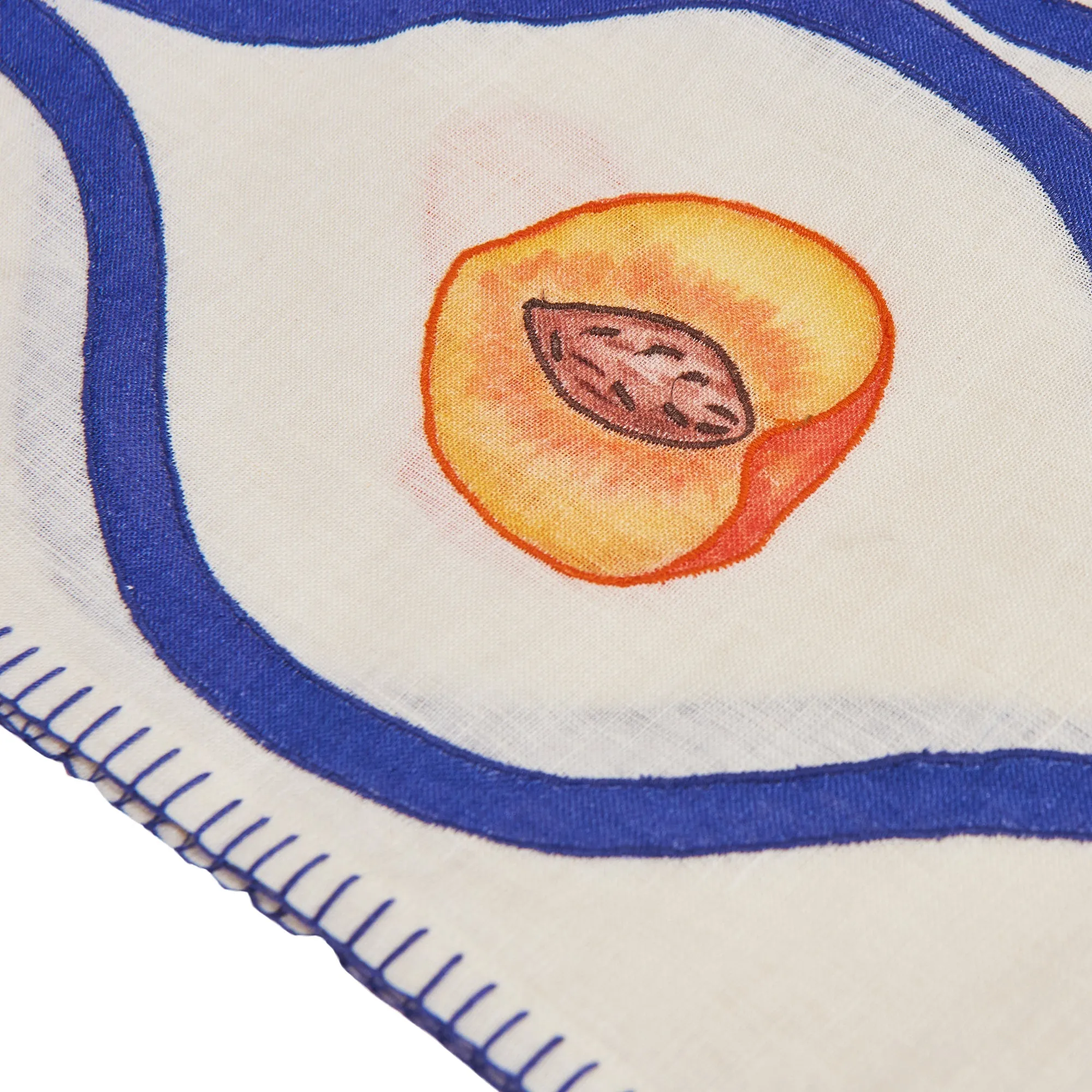 Still Life Embroidered Ribbon Runner