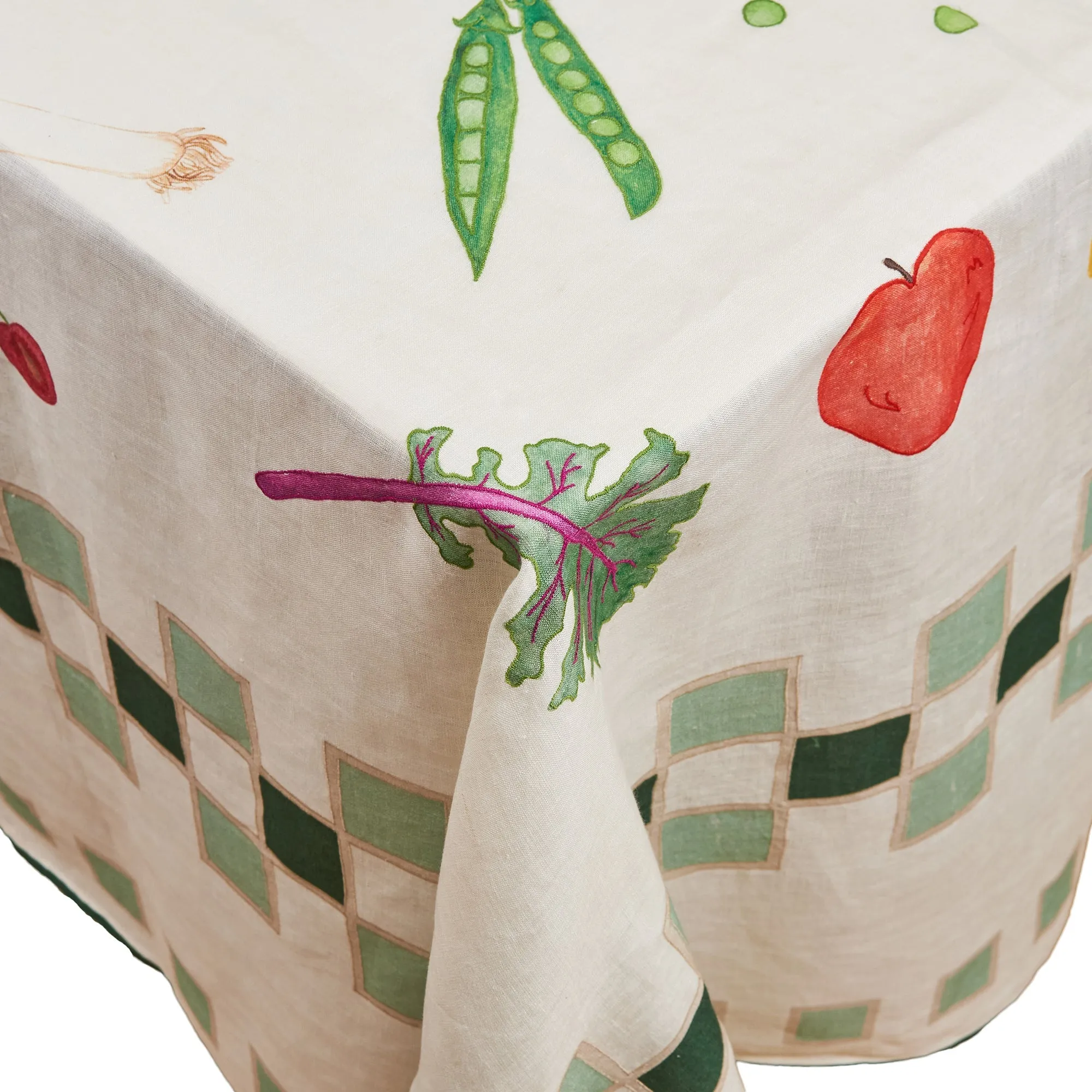 Still Life Linen Tablecloth