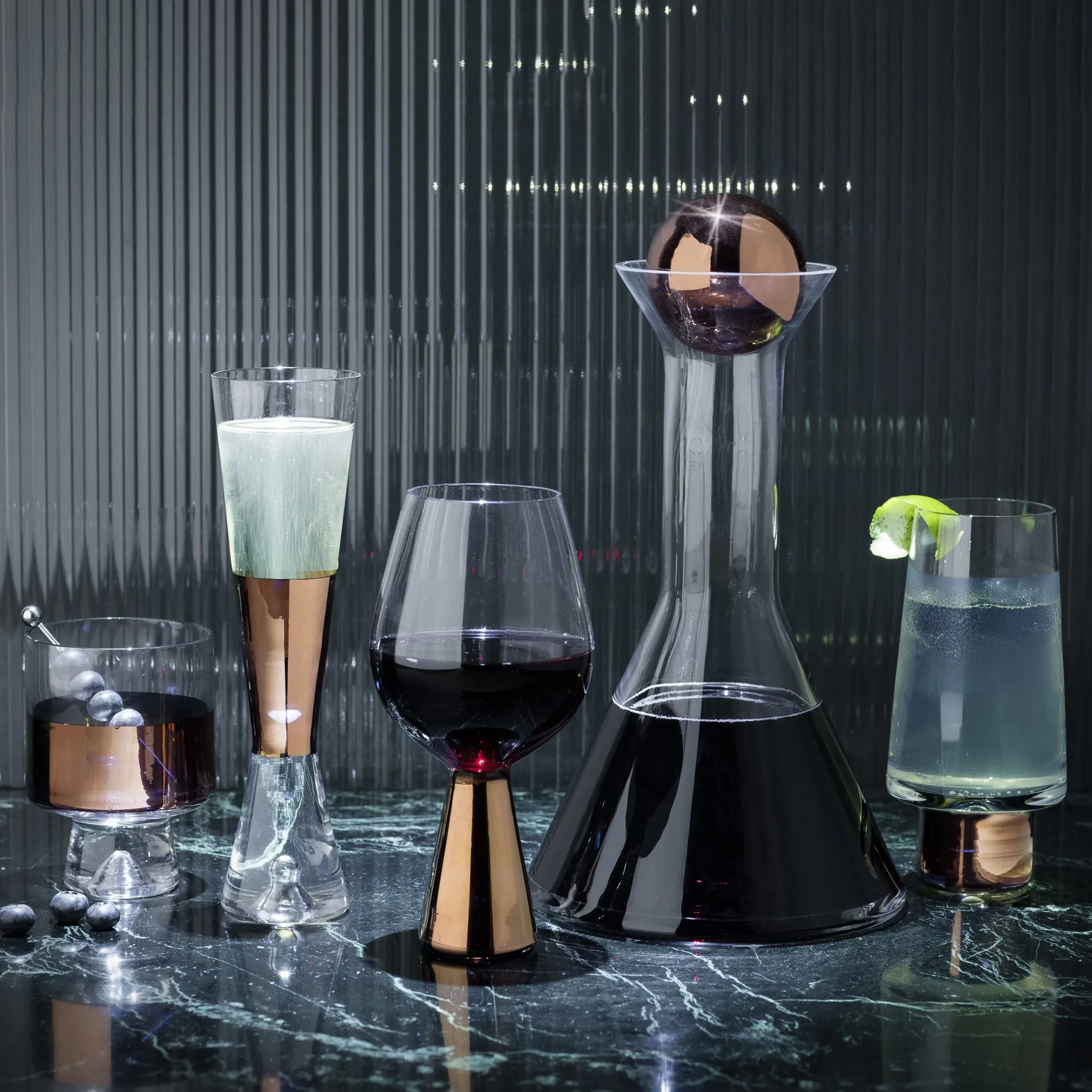 Tank Champagne Glass (Set of 2)