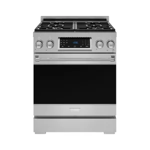 Thor Kitchen Stainless Steel Freestanding Professional Gas Range|Gordon Ramsay Series (4.55 cu.ft.) - RSG30