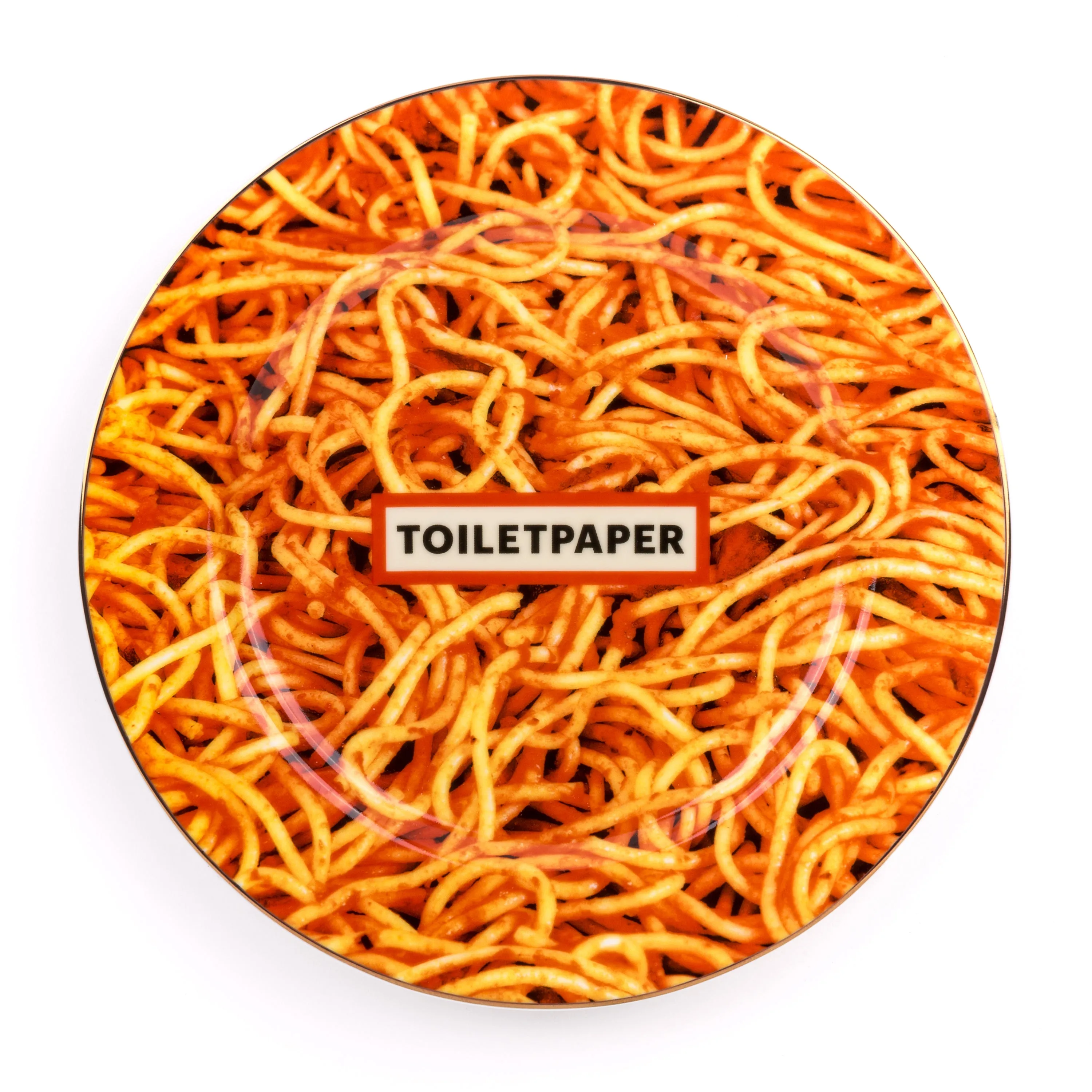 Toiletpaper Porcelain Dinner Plate