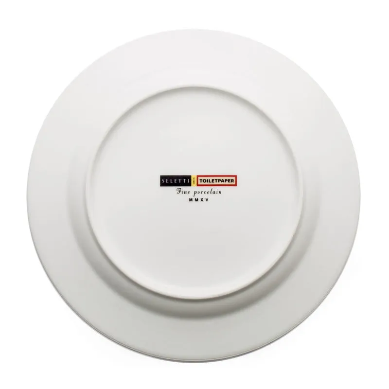 Toiletpaper Porcelain Dinner Plate