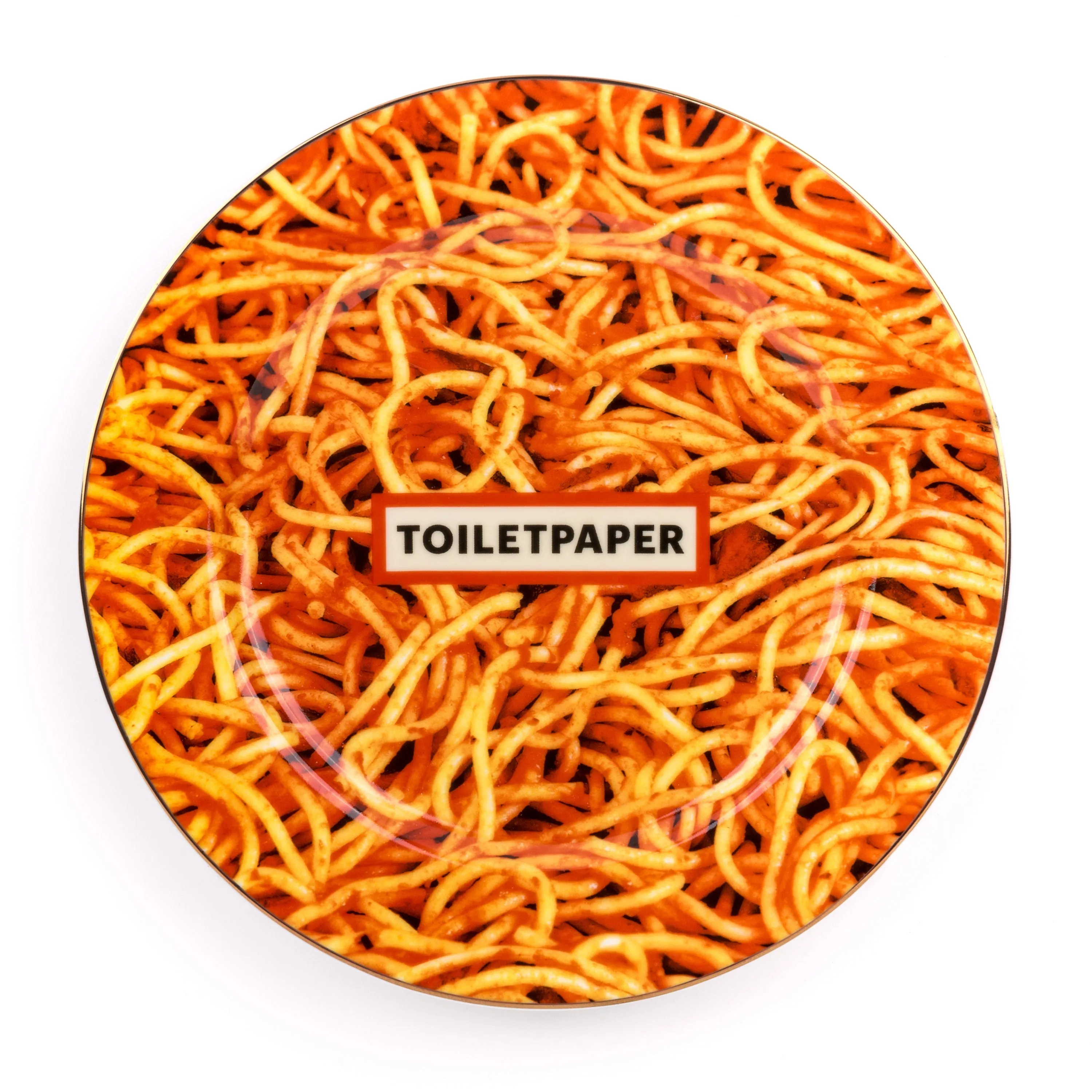 Toiletpaper Porcelain Dinner Plate