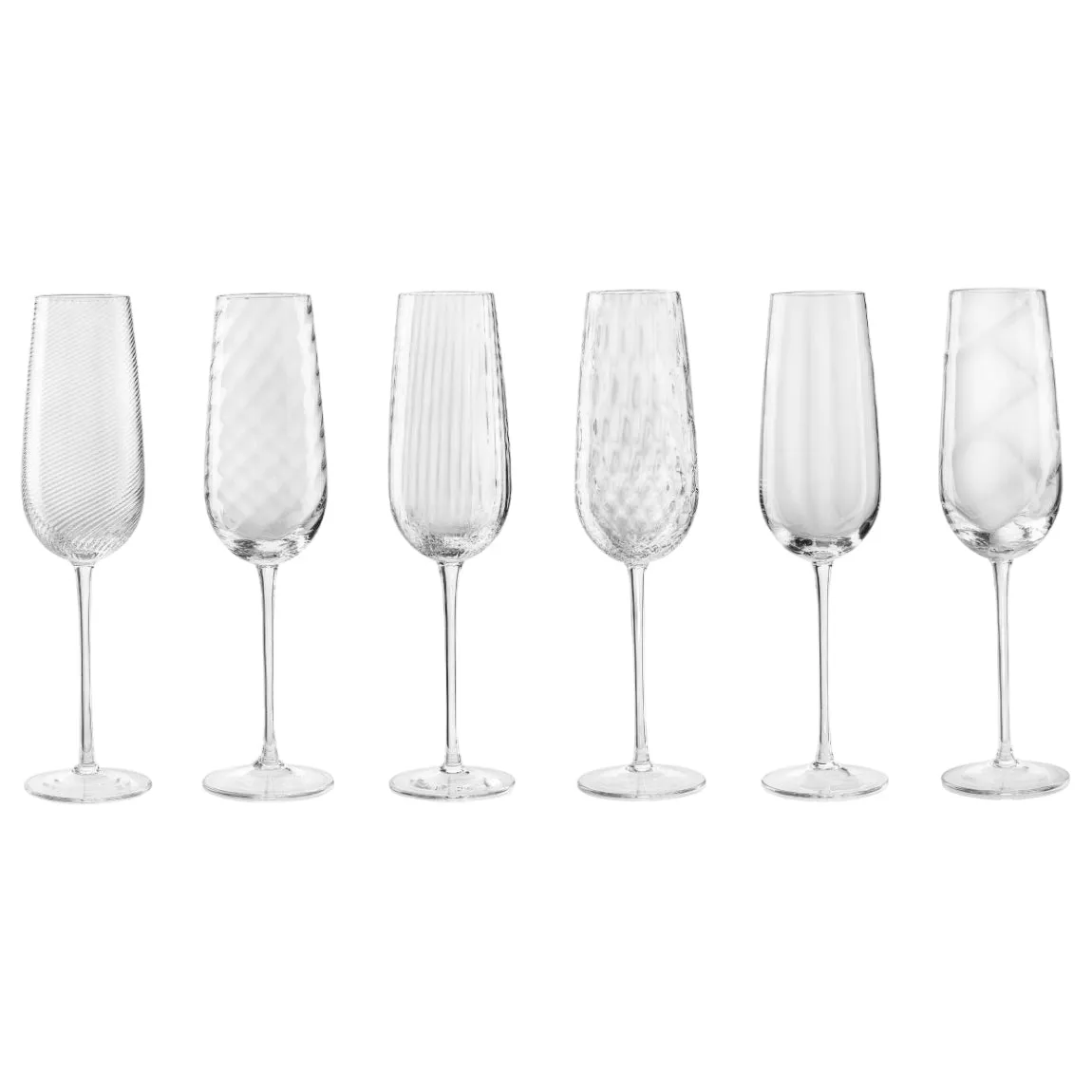 Tolomeo Flute (Set of 6)