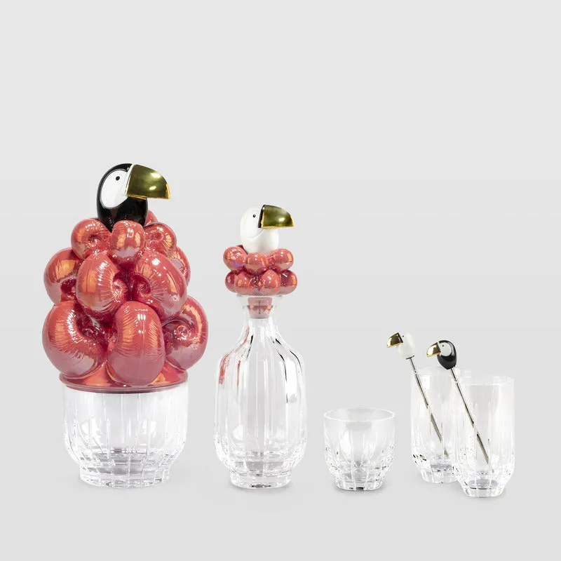 Toucan Low Crystal Glass