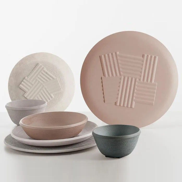 Trama Soup Plate (Set of 4)