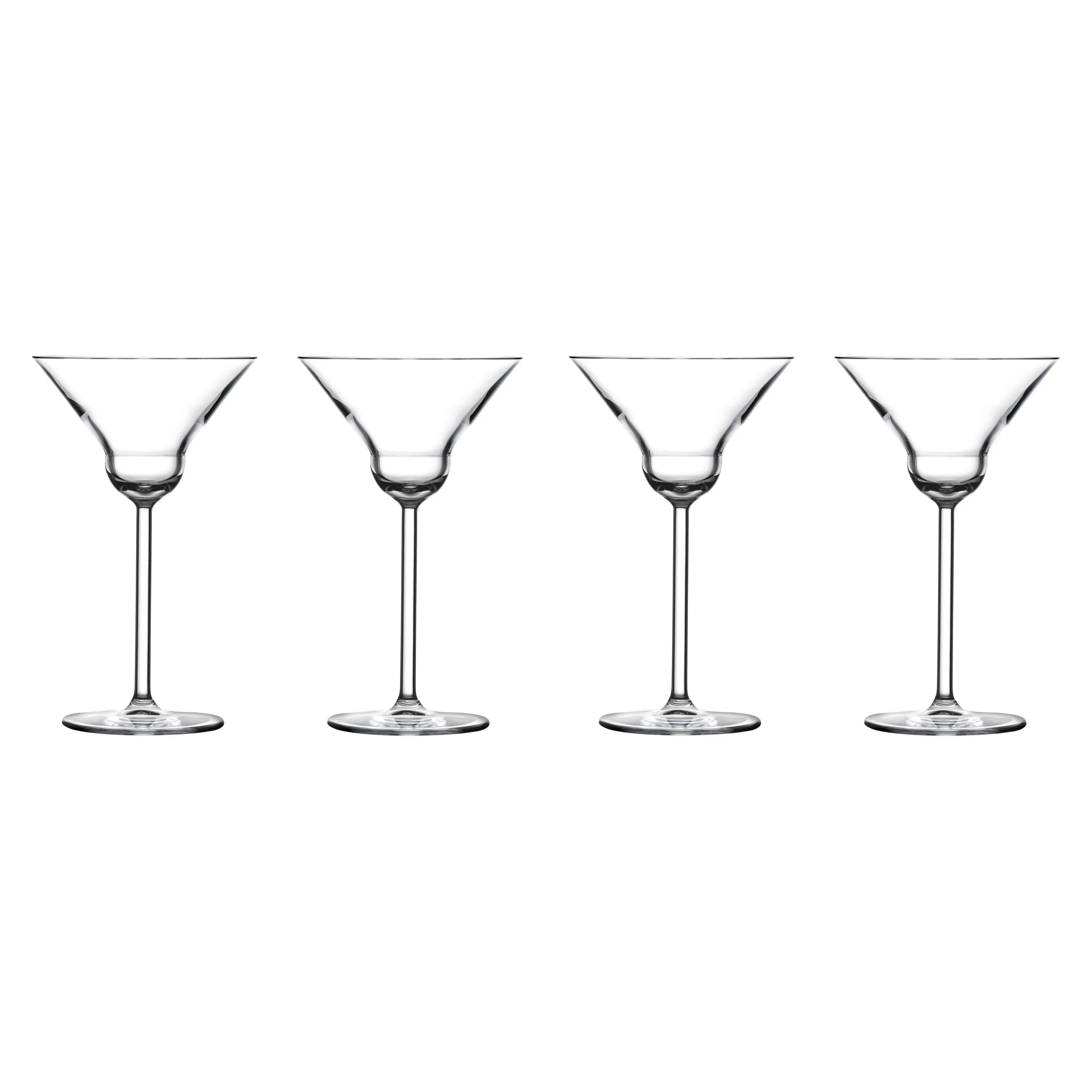 Vintage Rounded Martini Glass (Set of 4)