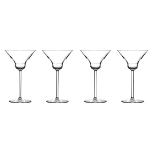 Vintage Rounded Martini Glass (Set of 4)