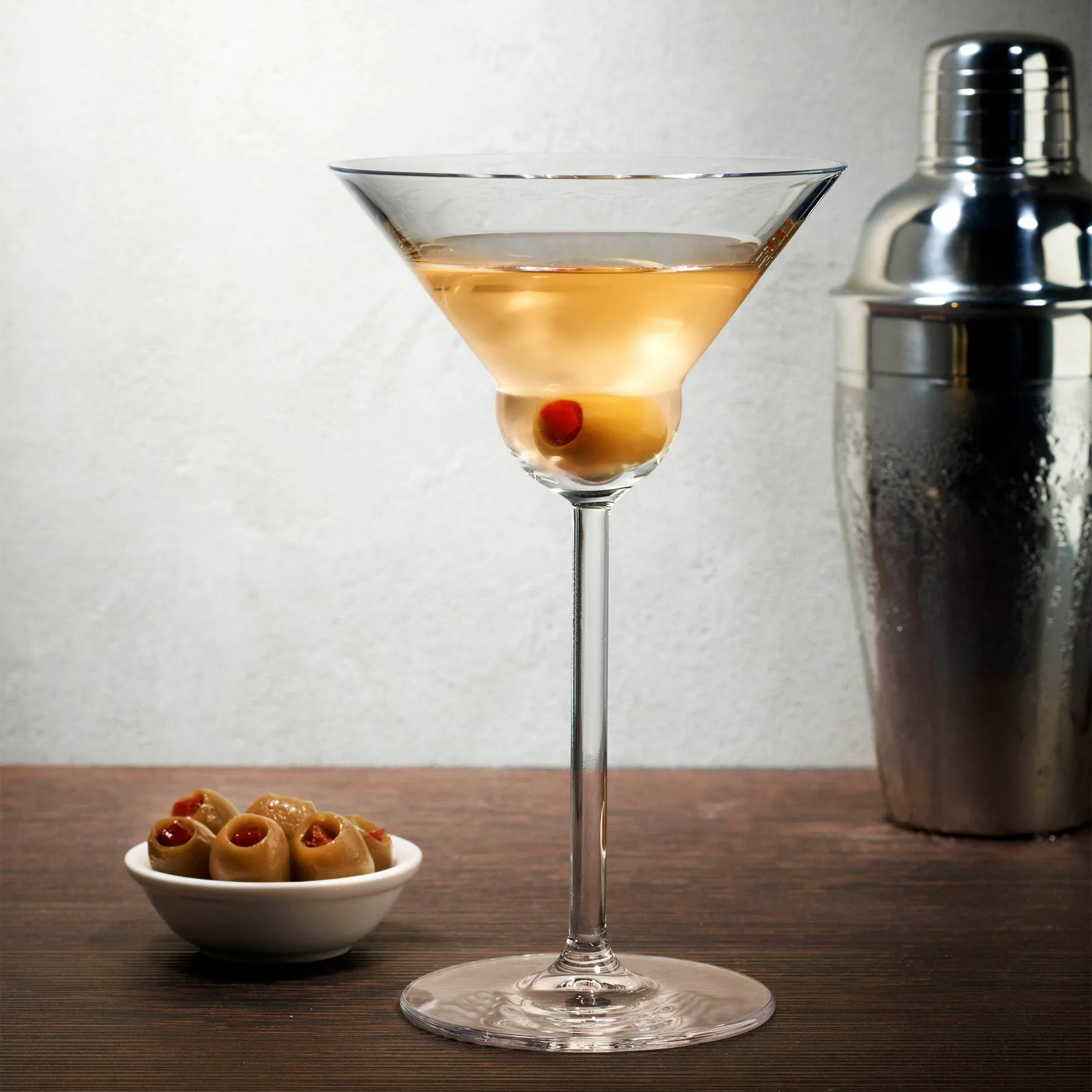 Vintage Rounded Martini Glass (Set of 4)