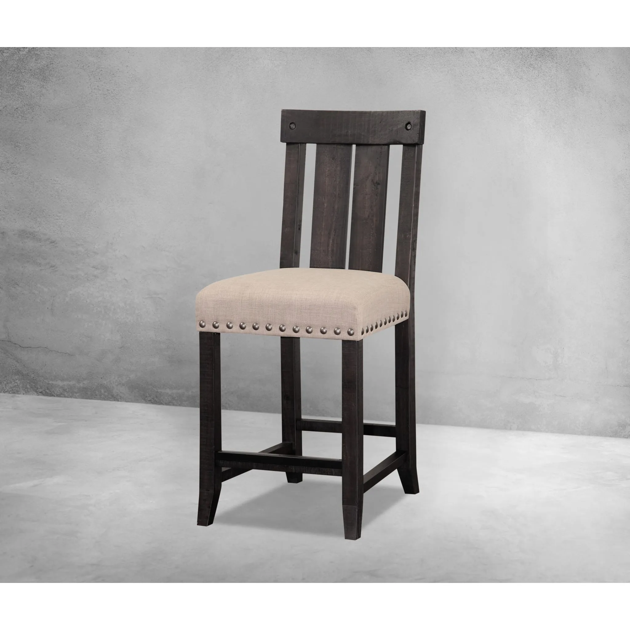 Yosemite Solid Wood Kitchen Counter Stool in Cafe Modus