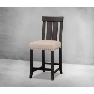 Yosemite Solid Wood Kitchen Counter Stool in Cafe Modus