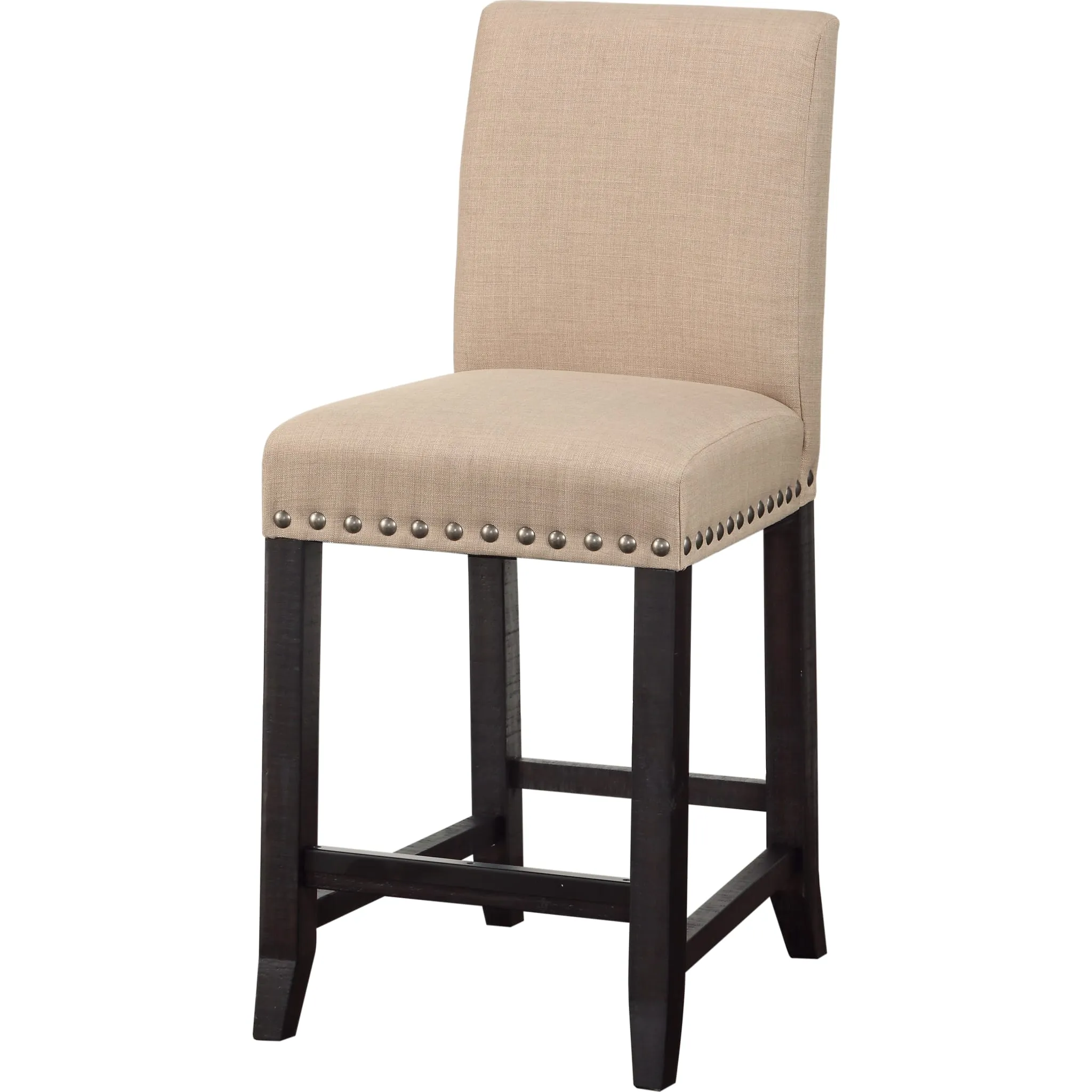 Yosemite Upholstered Kitchen Counter Stool in Cafe Modus