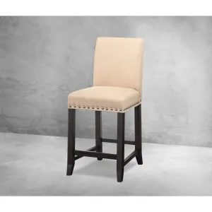 Yosemite Upholstered Kitchen Counter Stool in Cafe Modus