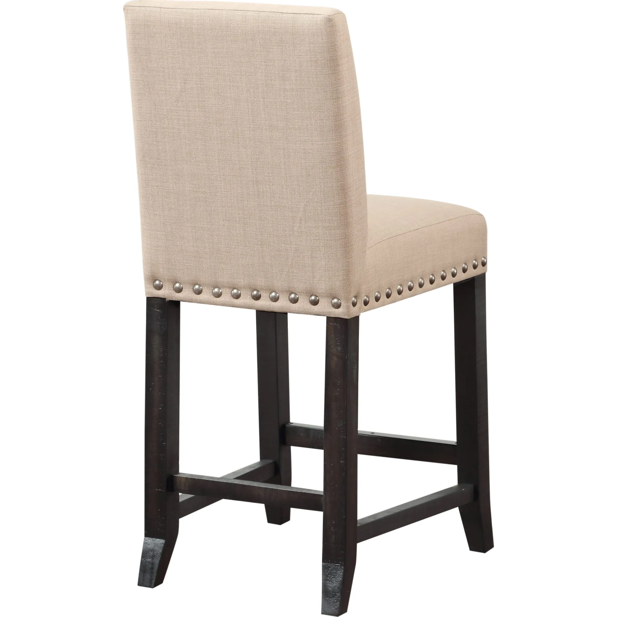 Yosemite Upholstered Kitchen Counter Stool in Cafe Modus